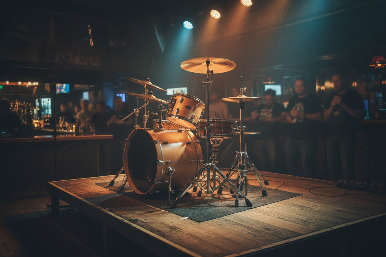 Collection Banner - Drums on Stage