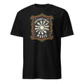 Product mockup of Support Local Music | Groovy Record Tee in Black