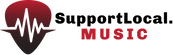Primary Logo for SupportLocal.Music